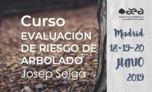 Curso "Evaluación de Riesgo de Arbolado" Madrid @ Rosaleda del parque del Oeste. Madrid