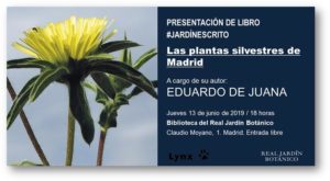 Presentación del Libro "Las Plantas Silvestres de Madrid" @ Biblioteca Real Jardín Botánico de Madrid