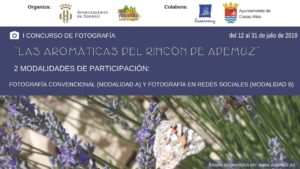 I Concurso de fotografía "Las aromáticas del Rincón de Ademuz"