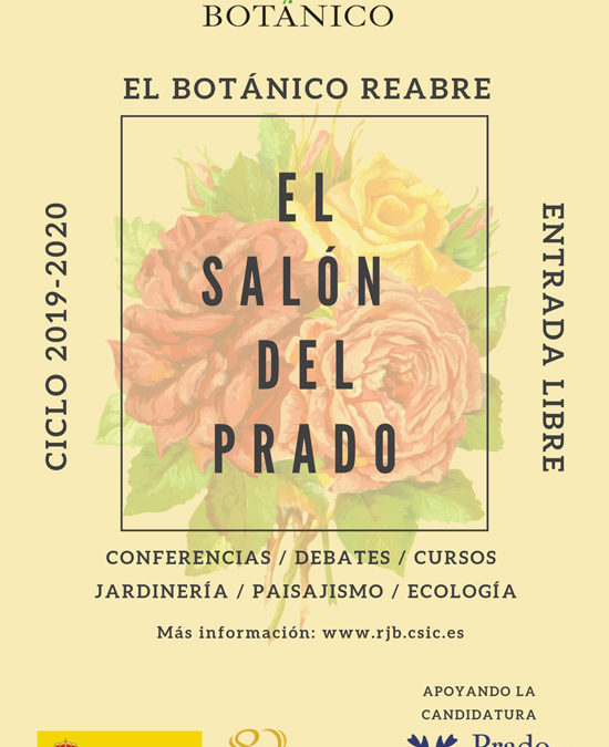 El Salón del Prado” reabre sus puertas en el RJBM con una conferencia sobre el Parque del Oeste