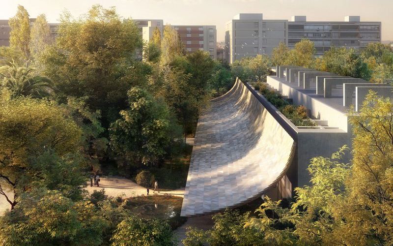 Homenaje a los edificios y Jardín Gulbenkian- 50 Aniversario