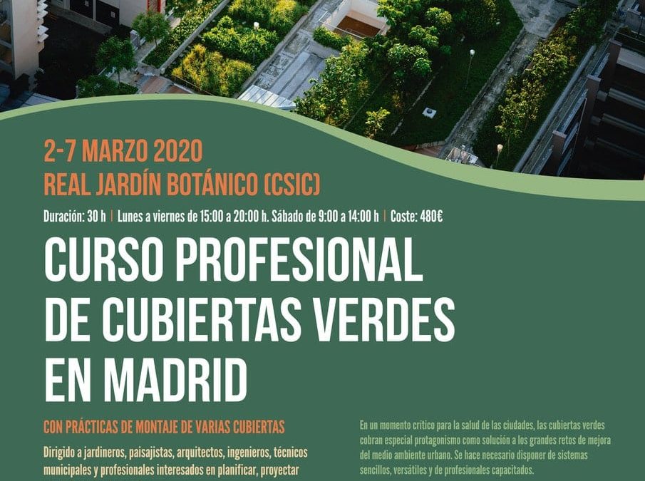 Curso Profesional «Cubiertas verdes»