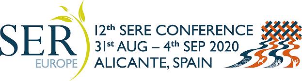 XII Conferencia Europea sobre Restauración Ecológica SERE2020. Envío de Resúmenes y Propuestas