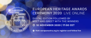 Ceremonia de entrega de premios al patrimonio europeo 2020 - En directo online -