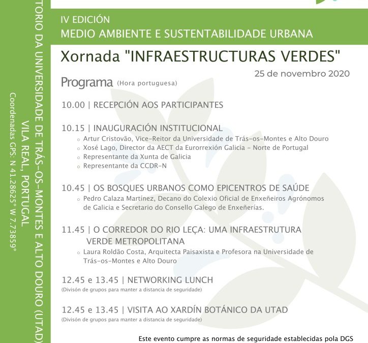 IV Congreso Gallego-Portugués de Jardinería: Infraestructuras Verdes