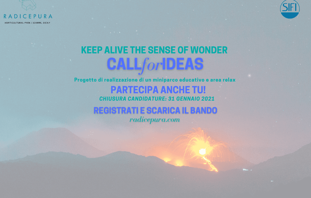 Convocatoria Internacional de Ideas “Keep Alive the Sense of Wonder”