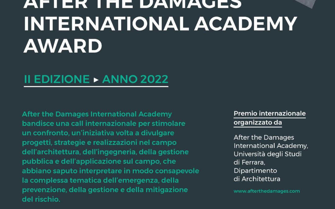 «After Damages» International Award 2022