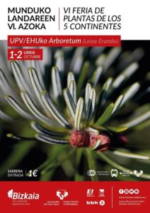 VI Feria de Plantas de los 5 Continentes-Arboretum UPV/ EHU