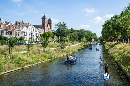 La recuperación del canal Catharijnesingel, en Utrecht, Premio Europeo del Espacio Público Urbano 2022