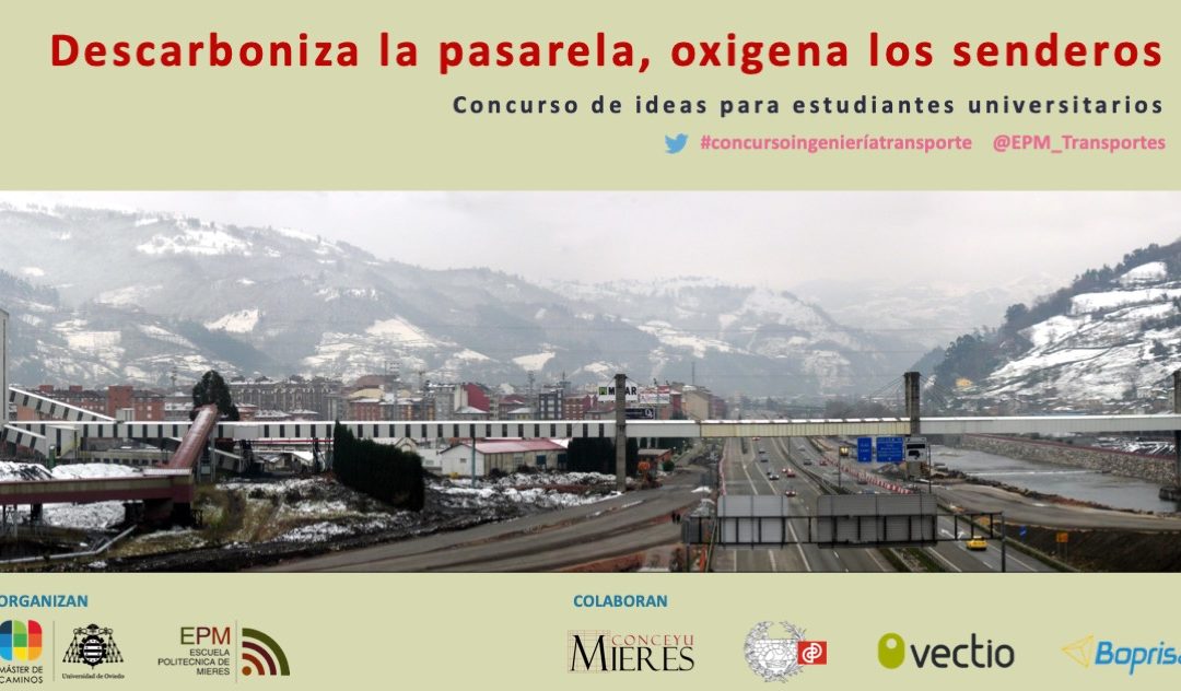 Descarboniza la pasarela, oxigena los senderos. Concurso de ideas 2023 para estudiantes universitarios