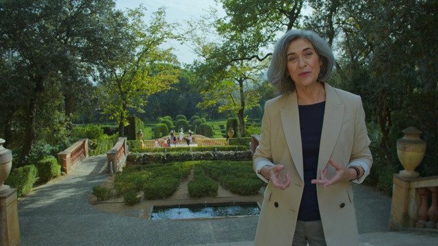 Mónica Luengo Añón, nueva presentadora de «Jardines con Historia» en La 2 de RTVE