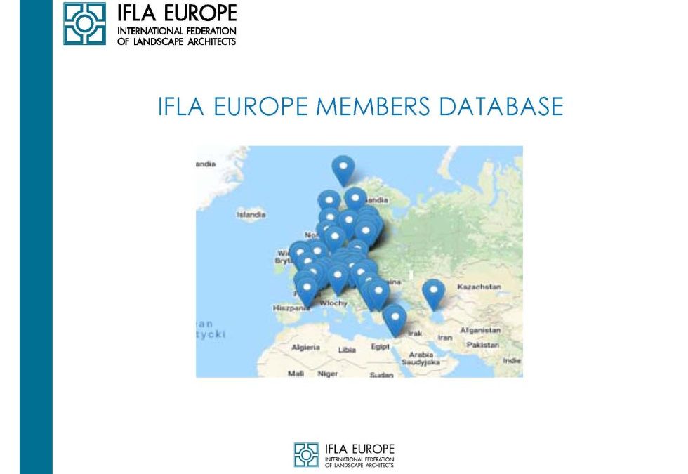 Registro «Base de datos para miembros de IFLA Europa»