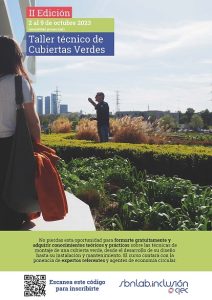 Taller Formativo Técnico de Cubiertas Verdes. Inscripción Gratuita