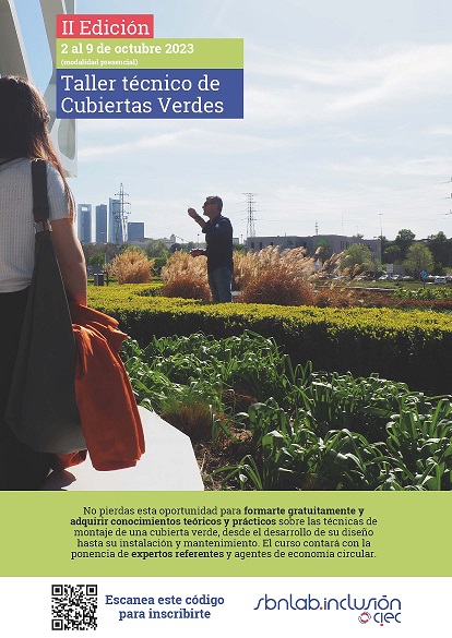 Taller Formativo Técnico «Cubiertas Verdes». Inscripción Gratuita