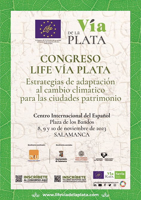 “Congreso LIFE Vía de la Plata: Estrategias de Adaptación al Cambio Climático para las Ciudades Patrimonio”