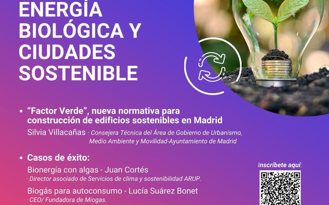 Webinar online «Energía biológica y ciudades sostenibles»