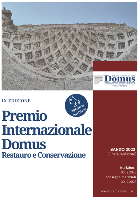 Premio Internacional Domus «Restauración y Conservación Fassa Bortolo» 2023