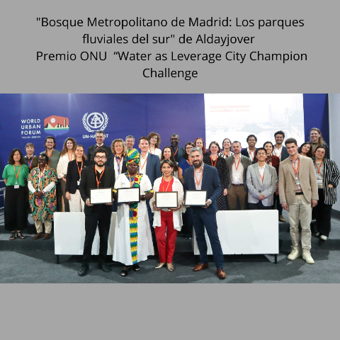 Aldayjover, ganadores «Water as Leverage City Champion Challenge»,