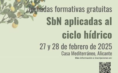 Jornadas Formativas gratuitas «SbN Aplicadas al Ciclo Hídrico» Presencial y online